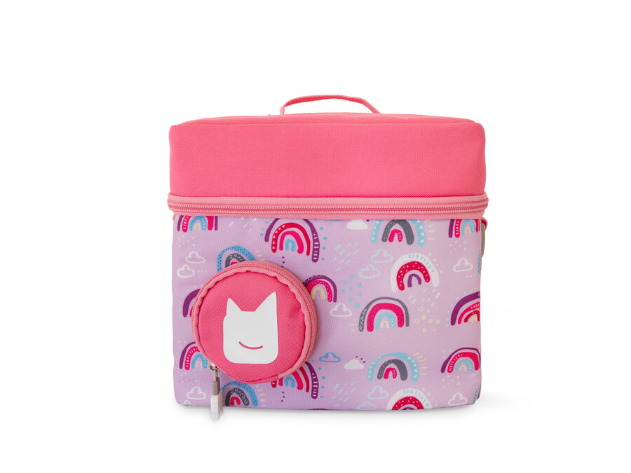 listen go-tas voor toniebox - pink over the rainbow