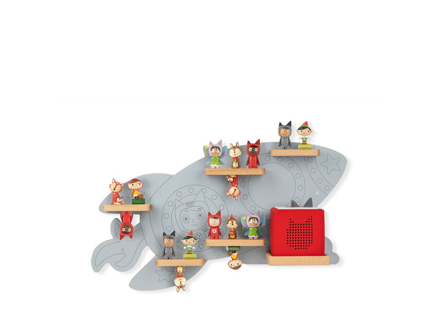 grote displayplank - rocket