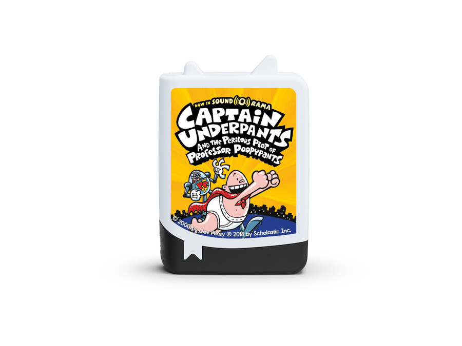 captain underpants luisterboek tonies - 4-pack