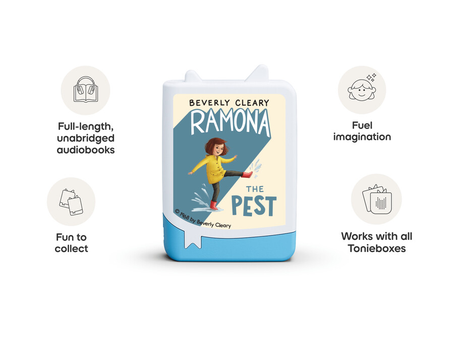 ramona audiobook tonies - 4-pack