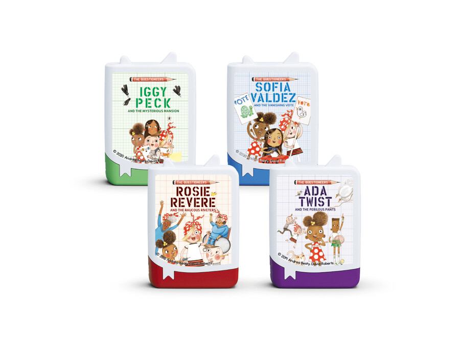 questioneers audiobook tonies - 4-pack
