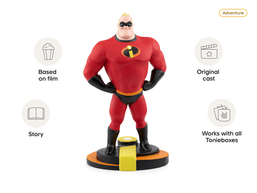 disney pixar the incredibles tonie
