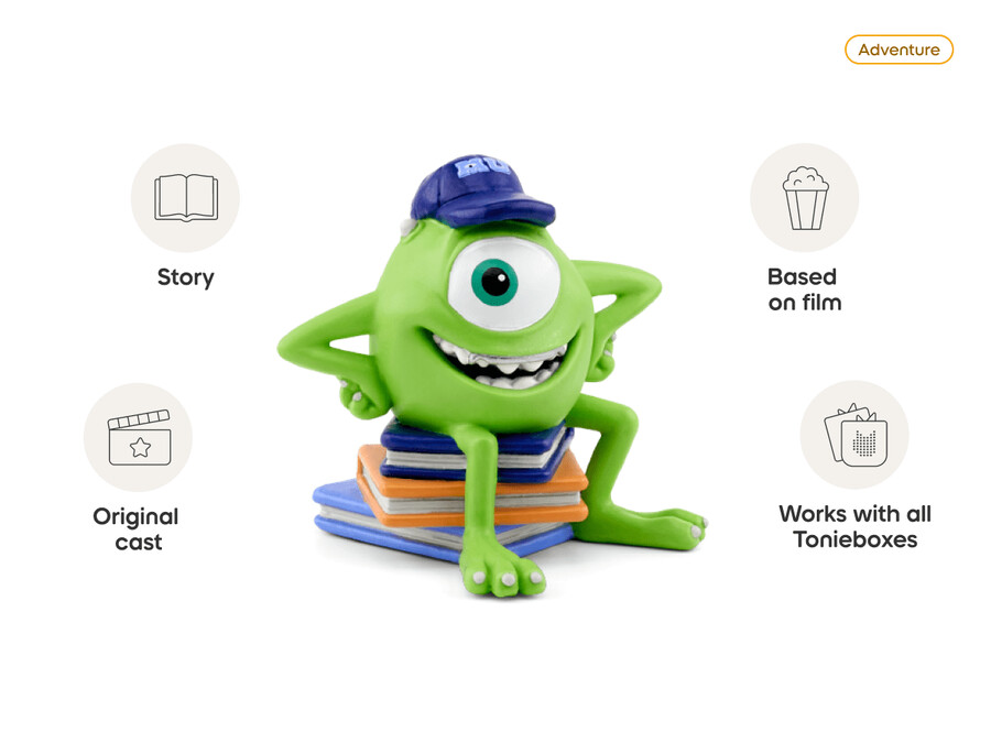 disney pixar monsters universiteit tonie