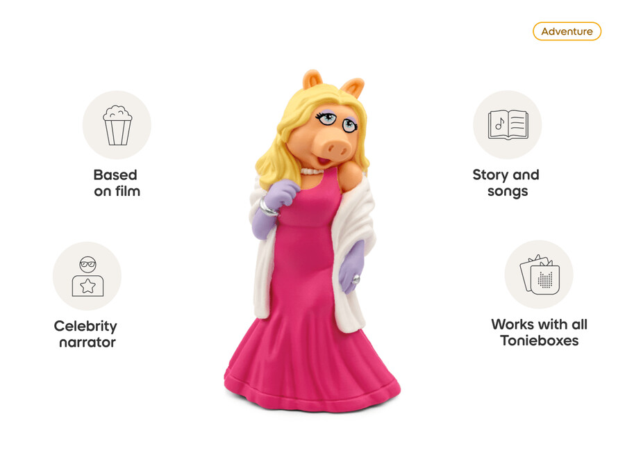 disney de muppets miss piggy tonie