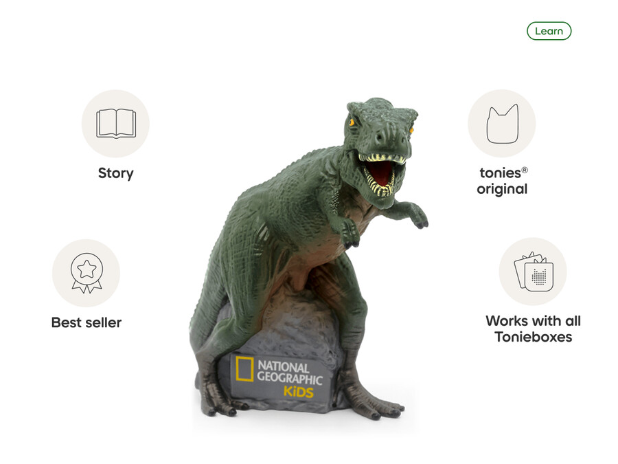national geographic kids dinosaurus tonie