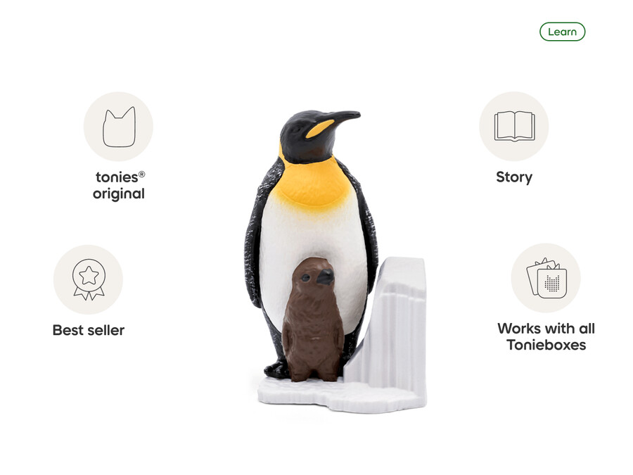 national geographic kids pinguïn tonie