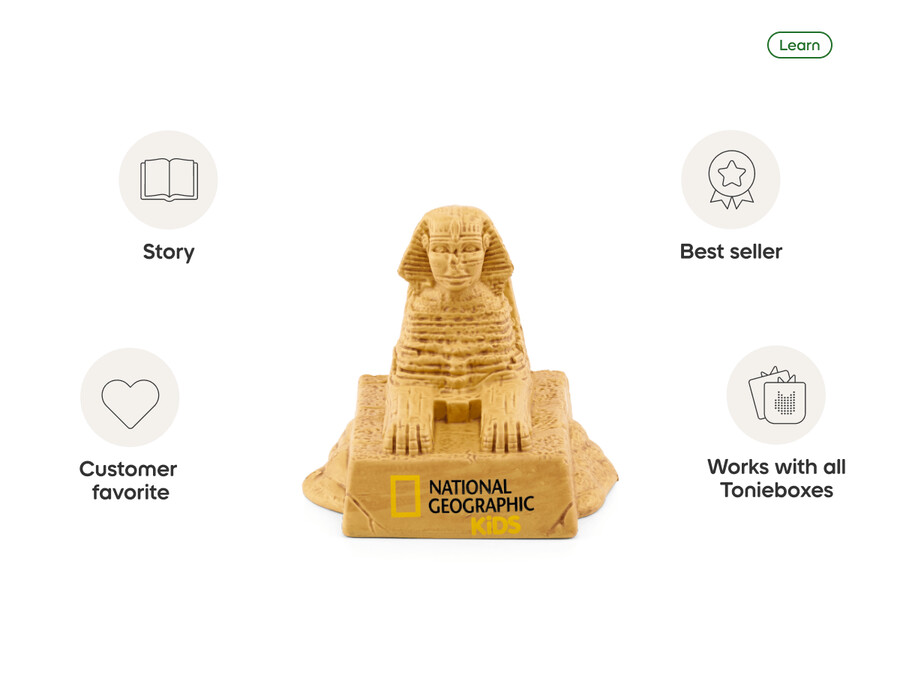 national geographic kids oud-egypte tonie