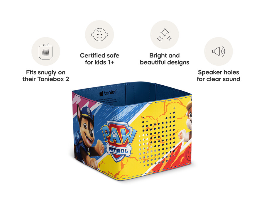 toniebox 2 hoesjes paw patrol