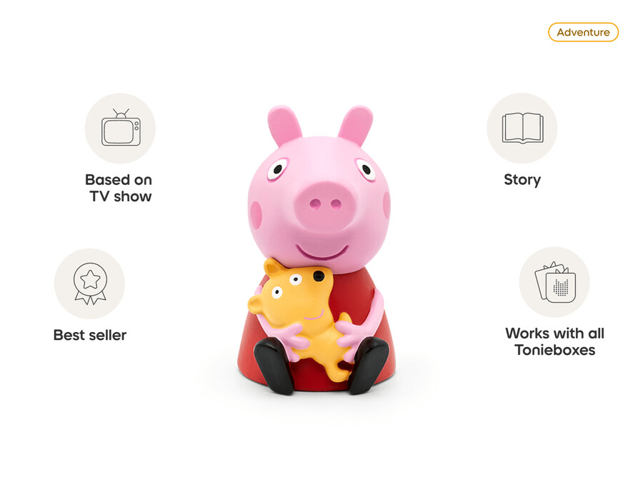 peppa pig op pad met peppa tonie