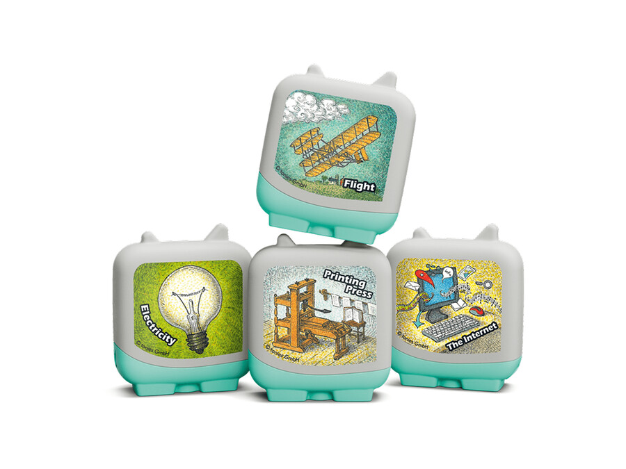 uitvindingen en innovatie clever tonies - 4-pack