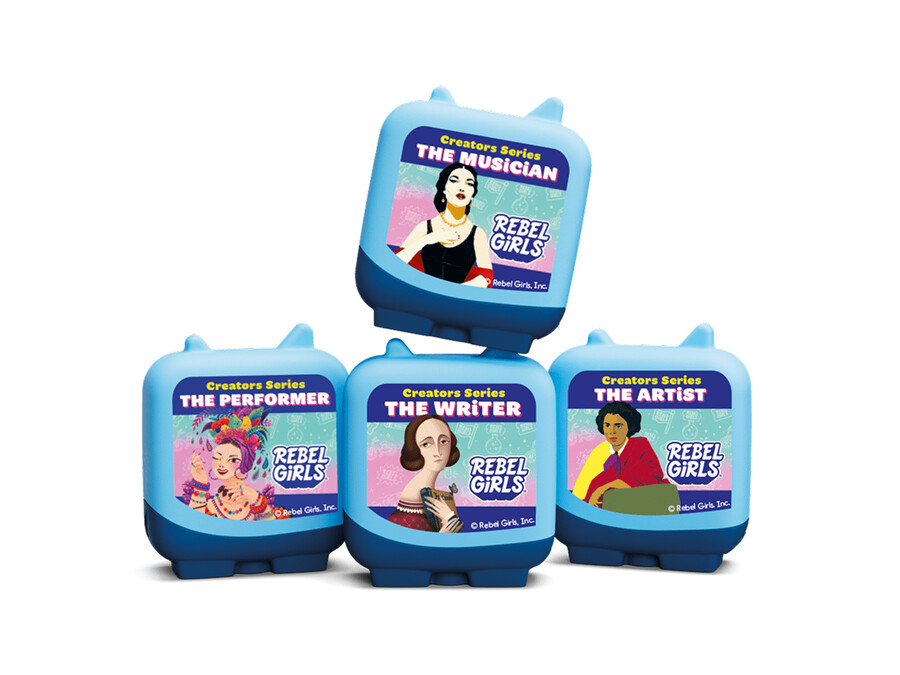 rebel girls creators series clever tonies - 4-pack