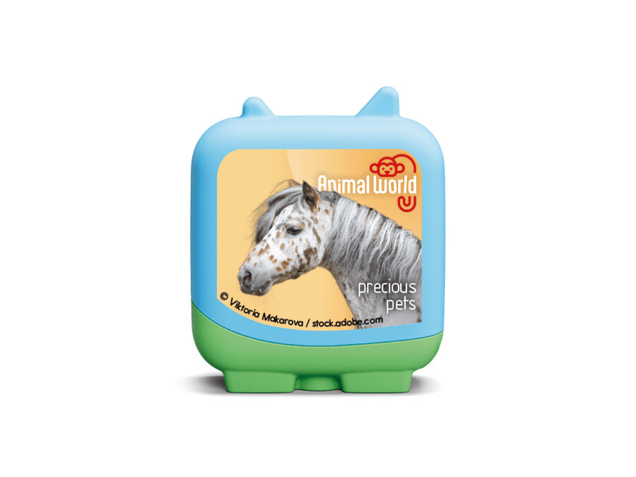 animal world precious pets clever tonies - 4-pack