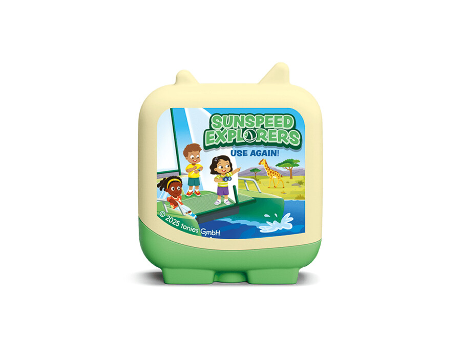 sunspeed explorers clever tonies - verpakking van 4 stuks