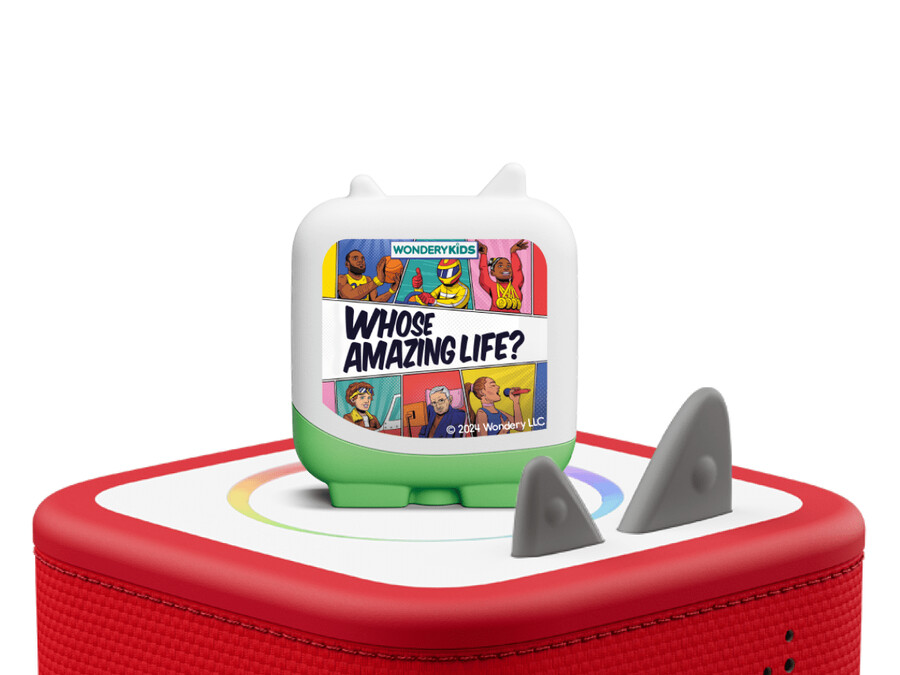 wondery kids clever tonies - verpakking van 4 stuks
