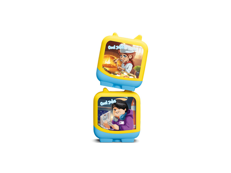 coole banen raketwetenschapper en pizzabakker - clever tonies - set van 2