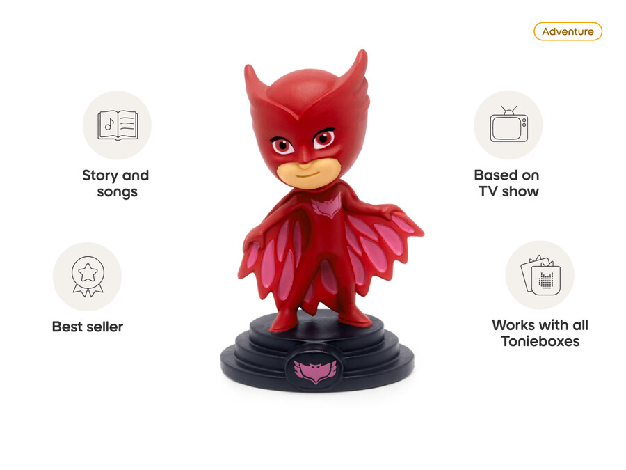 pj masks owlette tonie
