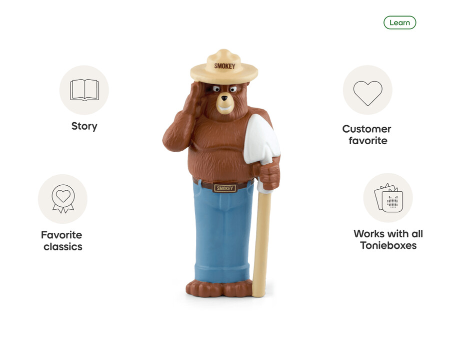 smokey bear tonie