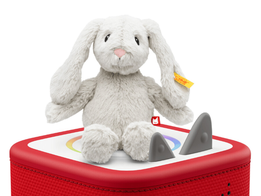tonies x steiff hoppie konijnknuffel tonie