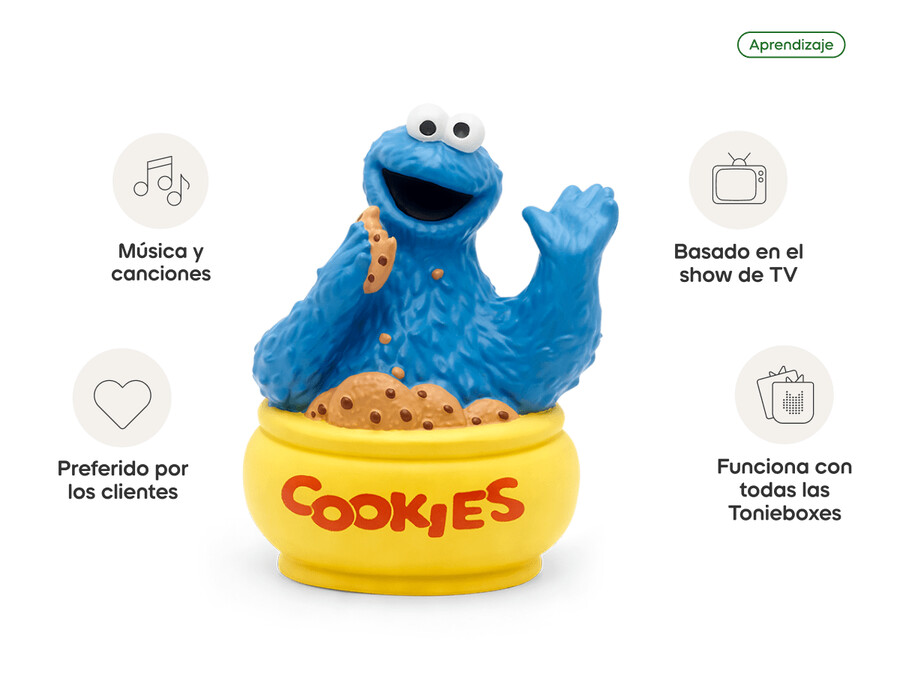 sesamstraat comegalletas tonie en español
