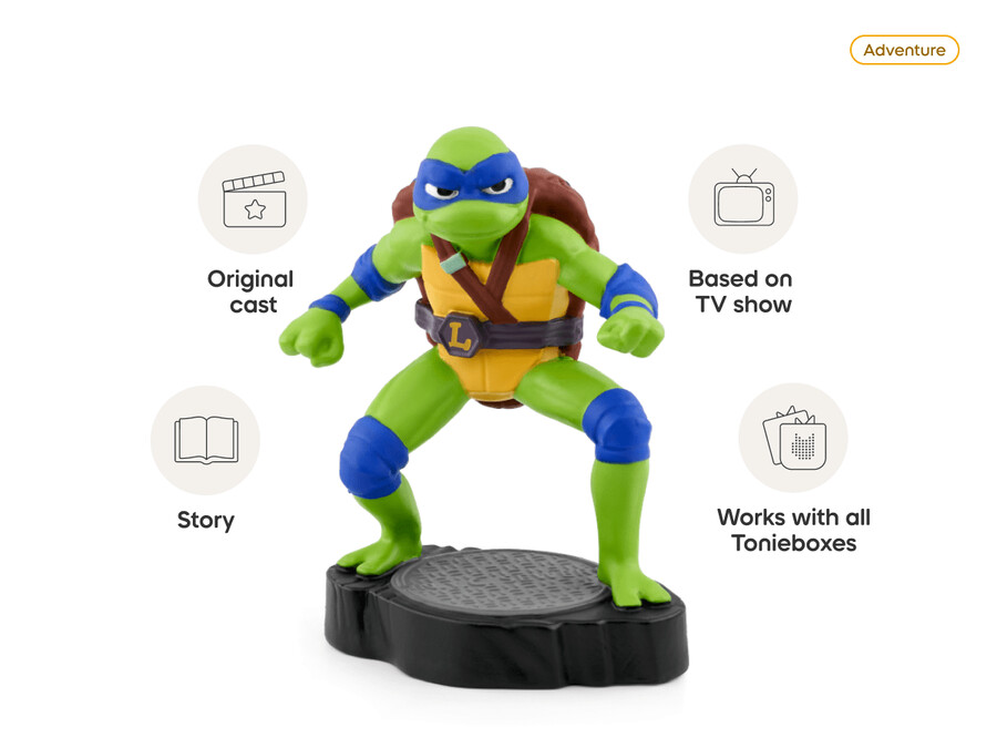 verhalen van de teenage mutant ninja turtles leonardo tonie