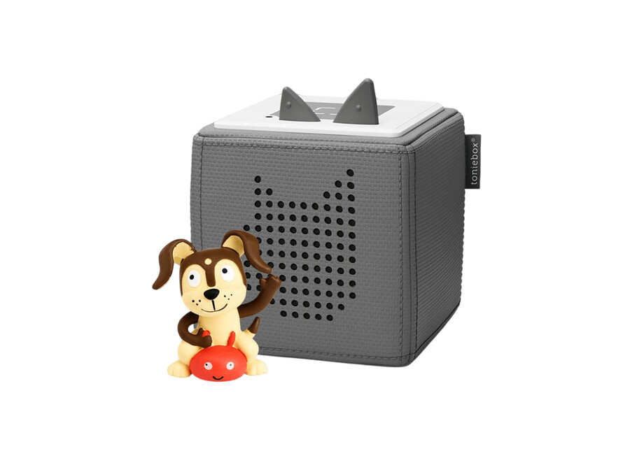 playtime puppy toniebox 1 startset - grijs
