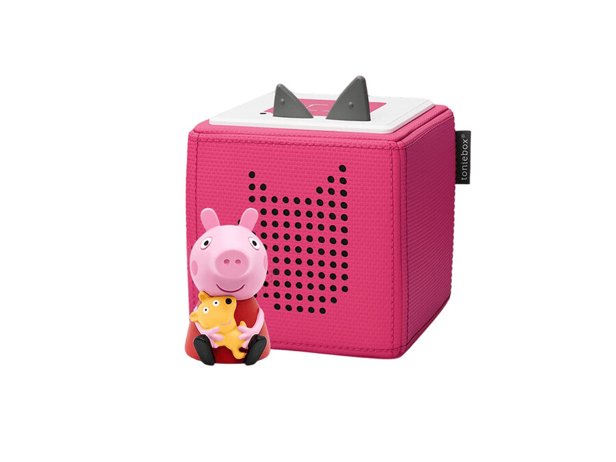 peppa pig toniebox 1 startset - roze