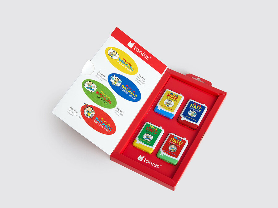 audioboek tonyes - alle 4 sets