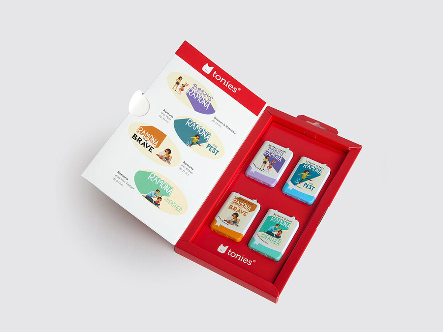 audioboek tonyes - alle 4 sets
