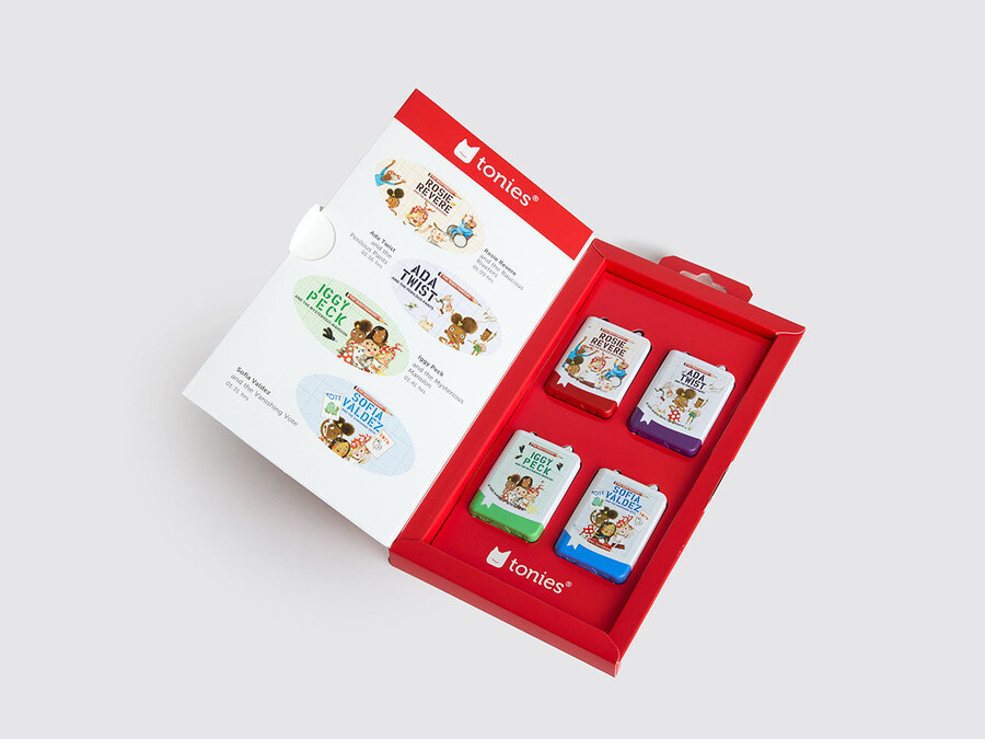 audioboek tonyes - alle 4 sets